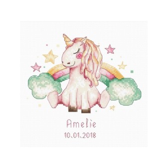 Luca-S Kit de broderie Licorne 2