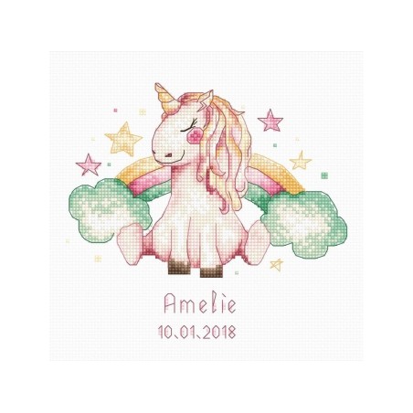 Kit de broderie Licorne 2