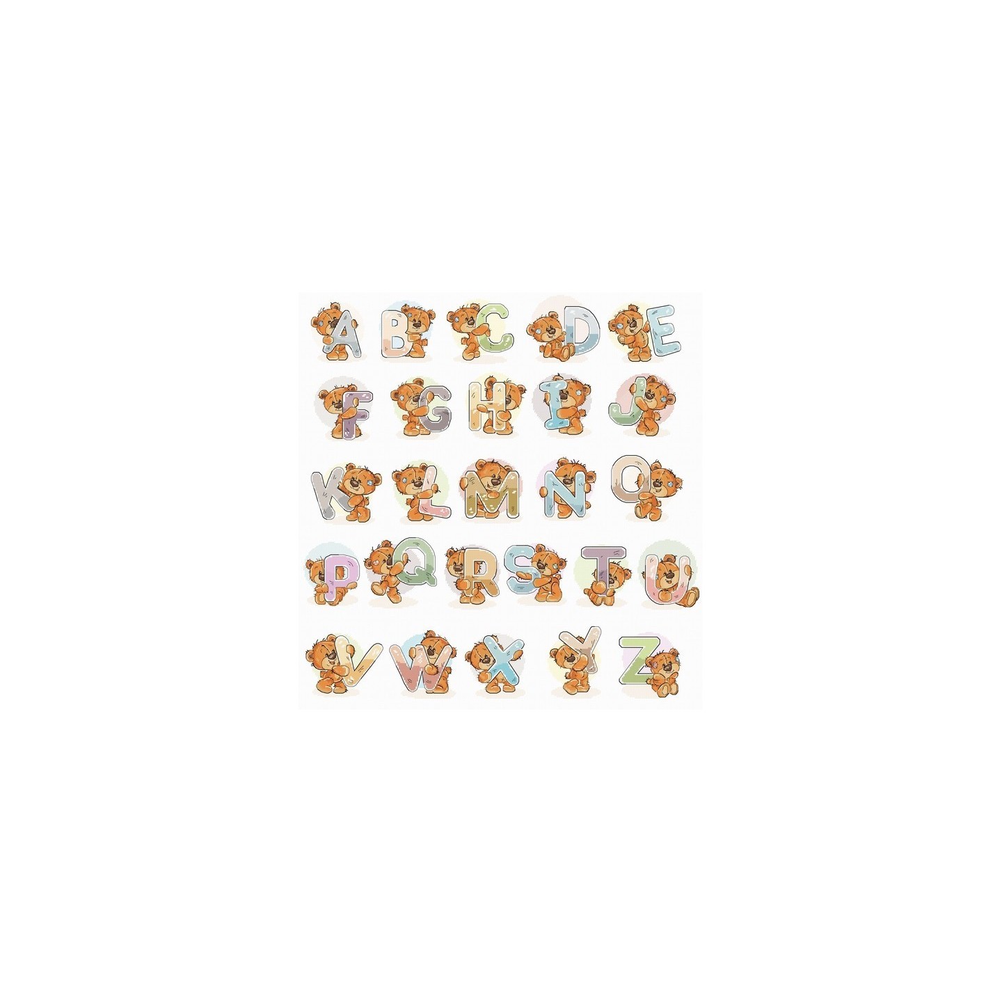 Luca-S Embroidery kit Alphabet