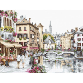 Stickset See von Annecy Stickset See von Annecy