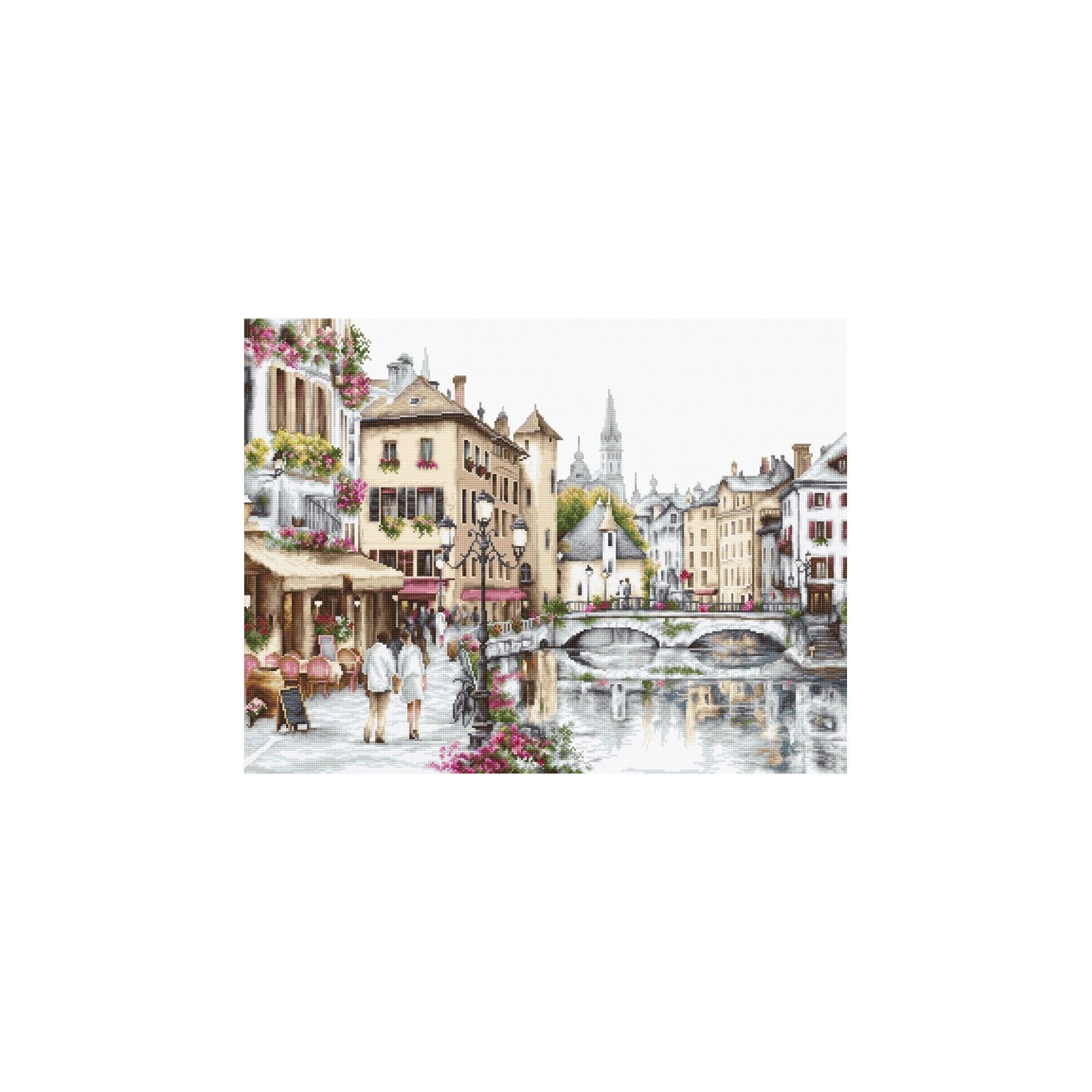 Luca-S Kit de broderie lac d'Annecy