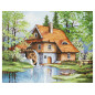 Kit de broderie Le paysage du printemps