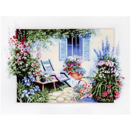 Embroidery kit Flower Garden 