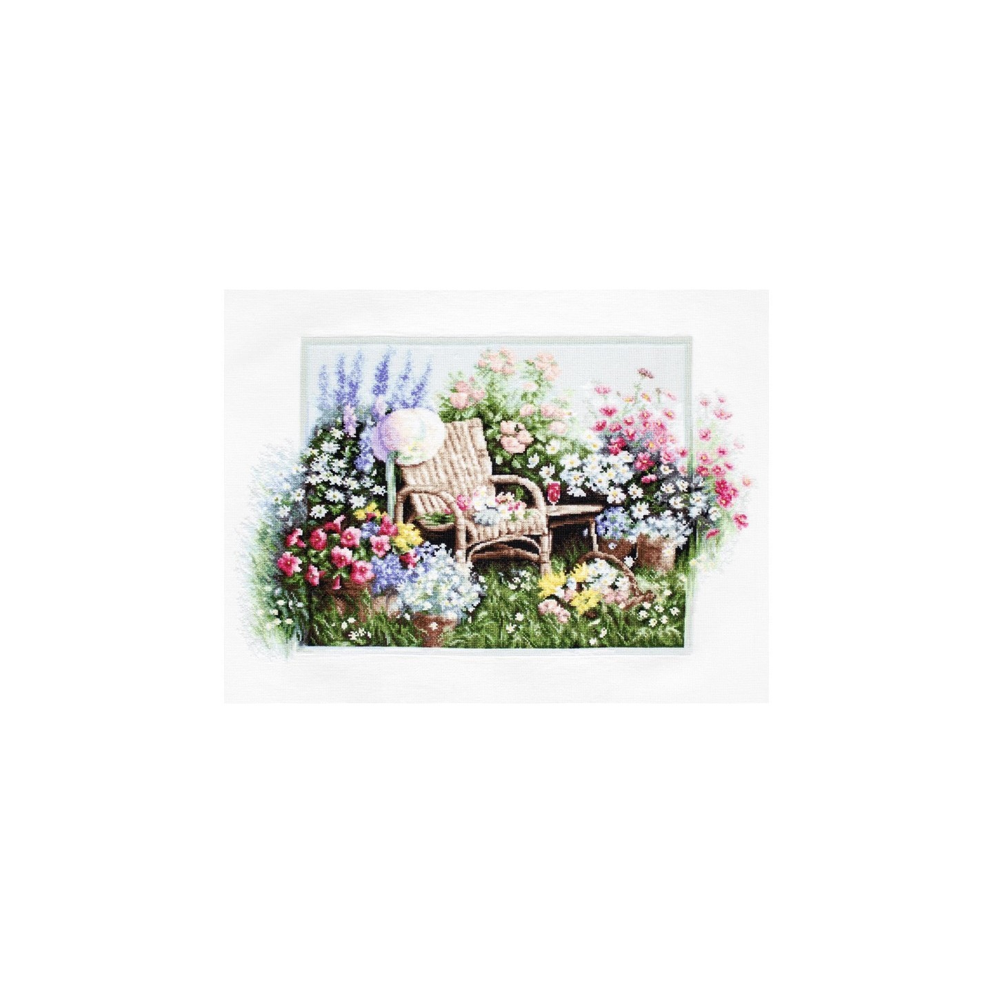 Luca-S Borduurpakket bloeiende tuin