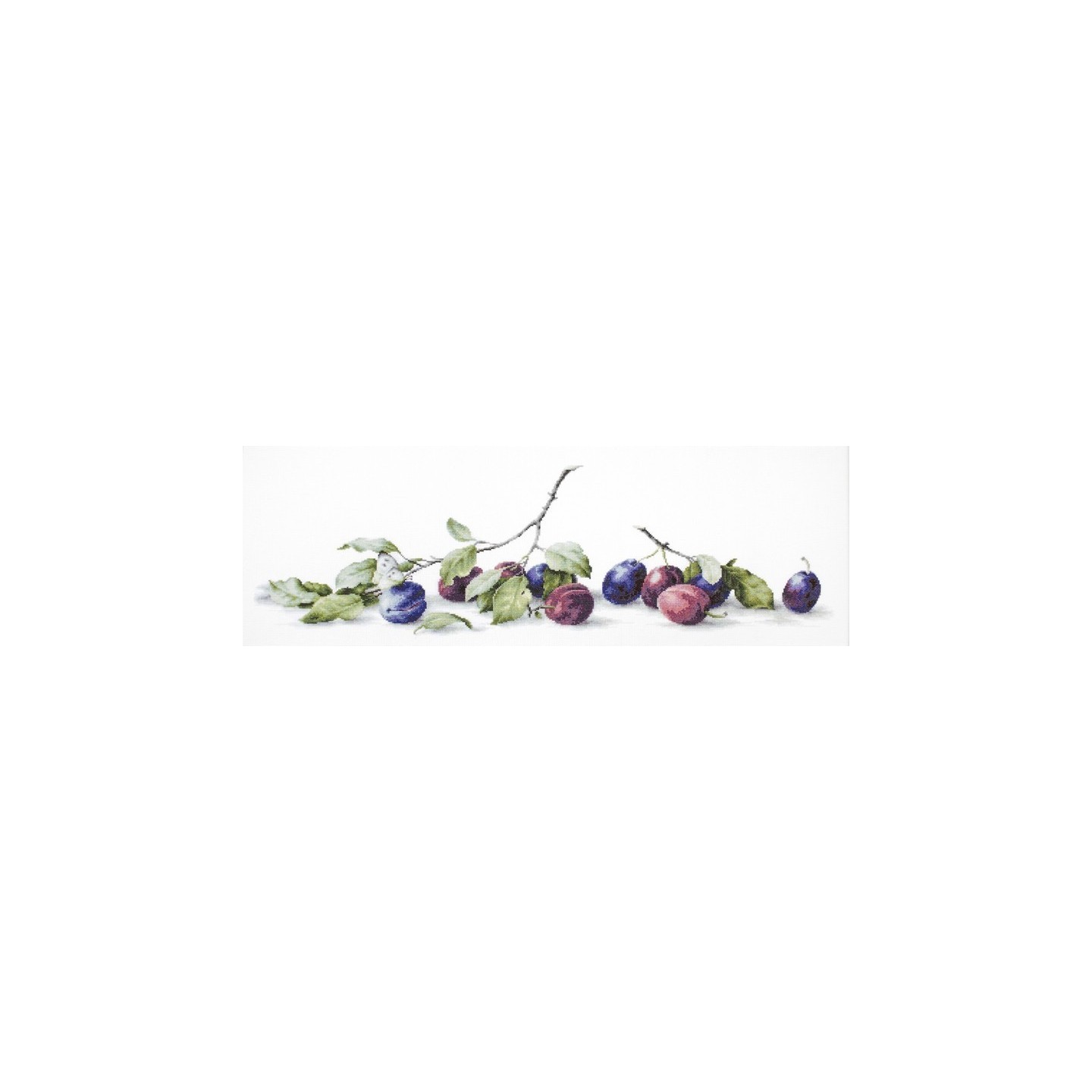 Luca-S Kit de broderie Prunes