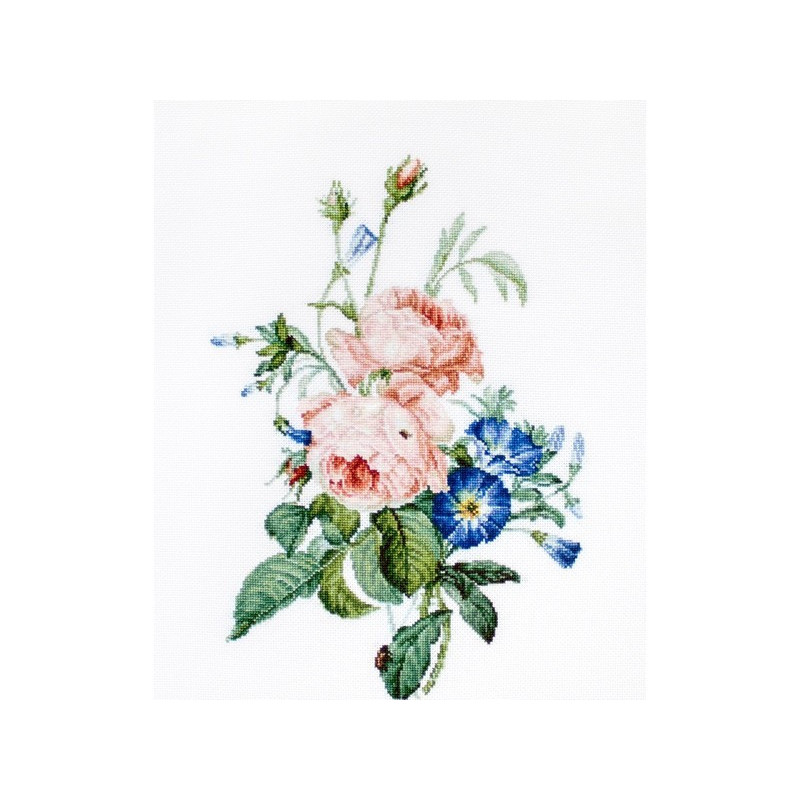 Kit de broderie Bouquet avec Roses
