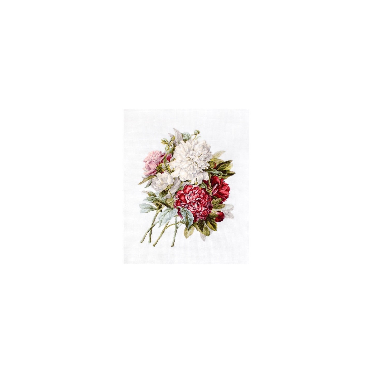 Luca-S Embroidery kit Piones