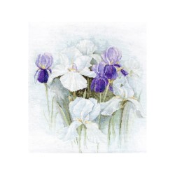 Luca-S Embroidery kit Irises
