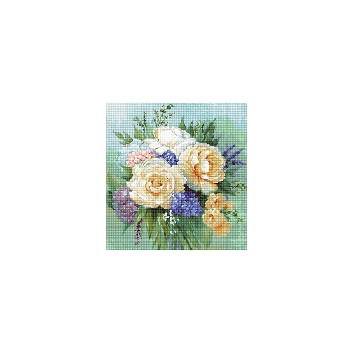 Luca-S Borduurpakket Bloemen boeket 1