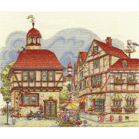Panna Borduurpakket Happy Town