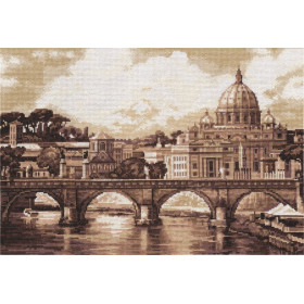 Panna Embroidery kit Rome. 