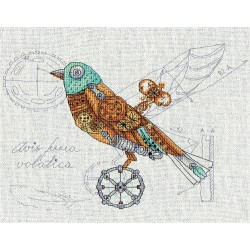 Panna embroidery kit Clockwork Bird