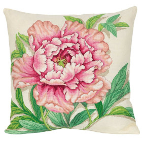 Panna Stitch Cushion kit  Vintage Peony (Cusion Front)