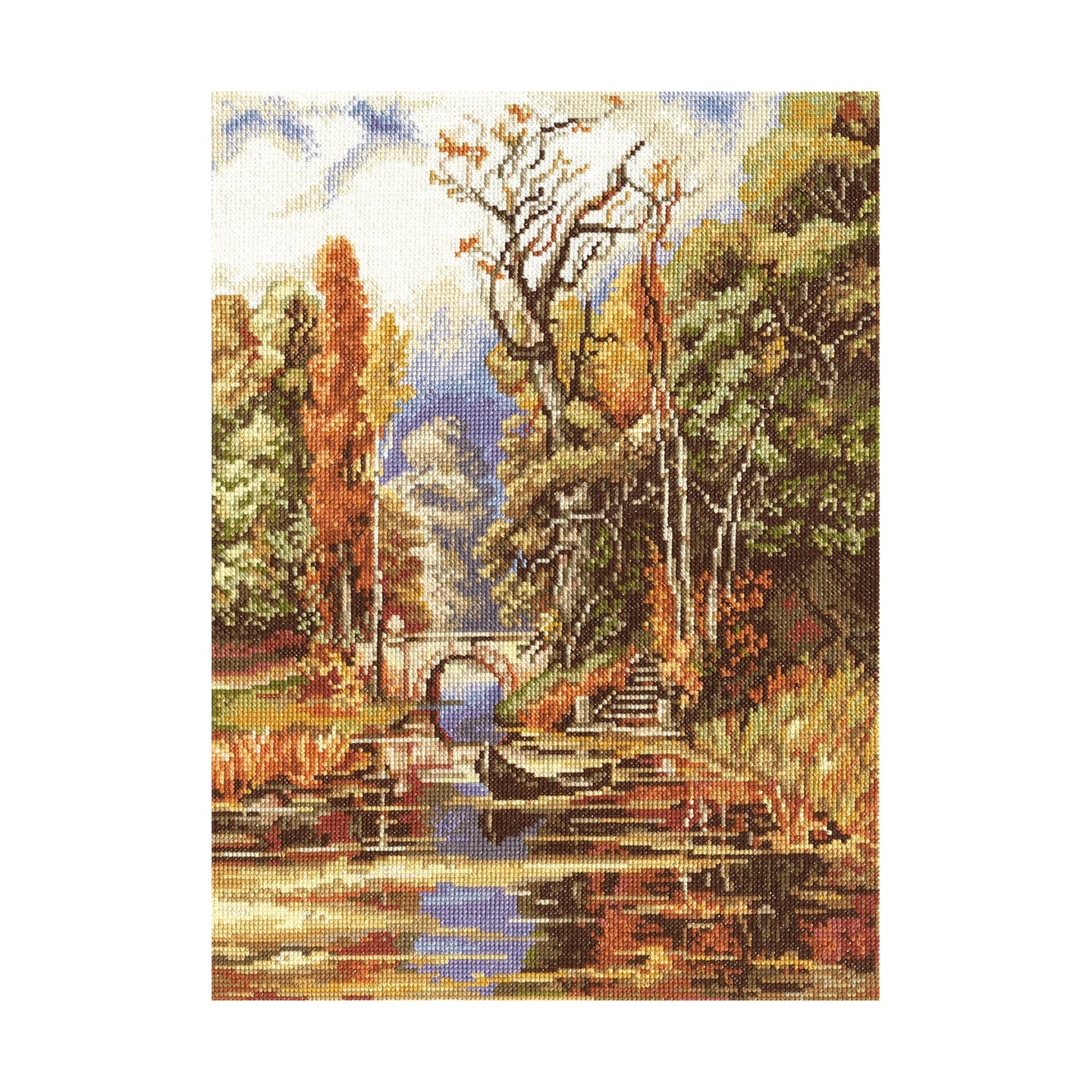 Panna Embroidery kit Garden in autumn