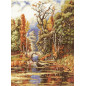 Stickset Herbst im Park