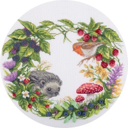 Panna Embroidery kit Summer Wreath