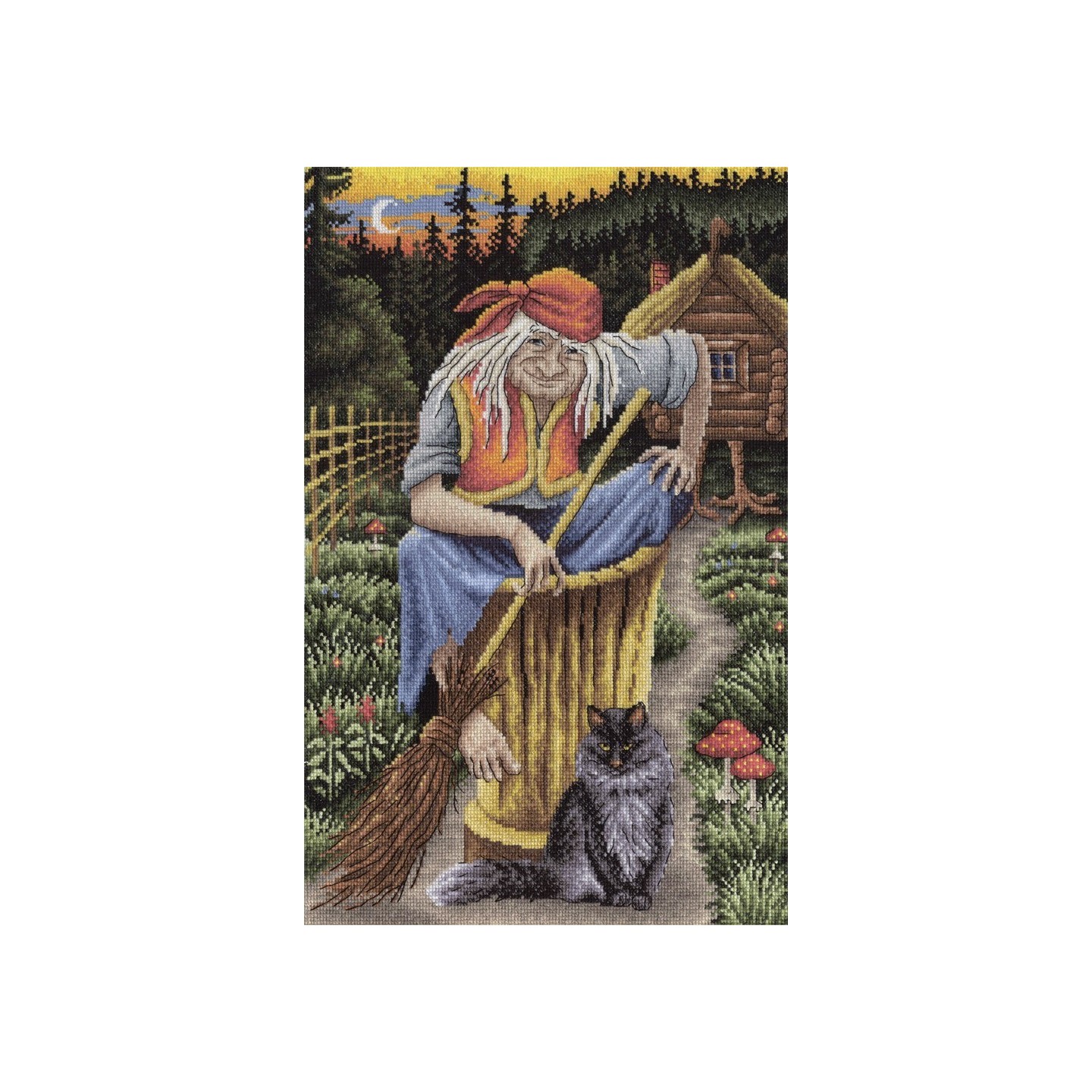Panna Kit de broderie Baba - Yaga