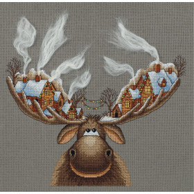 Panna Stickset Weihnachtselch