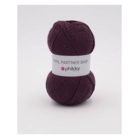 Strickwolle Phildar Phil Partner Baby Prune