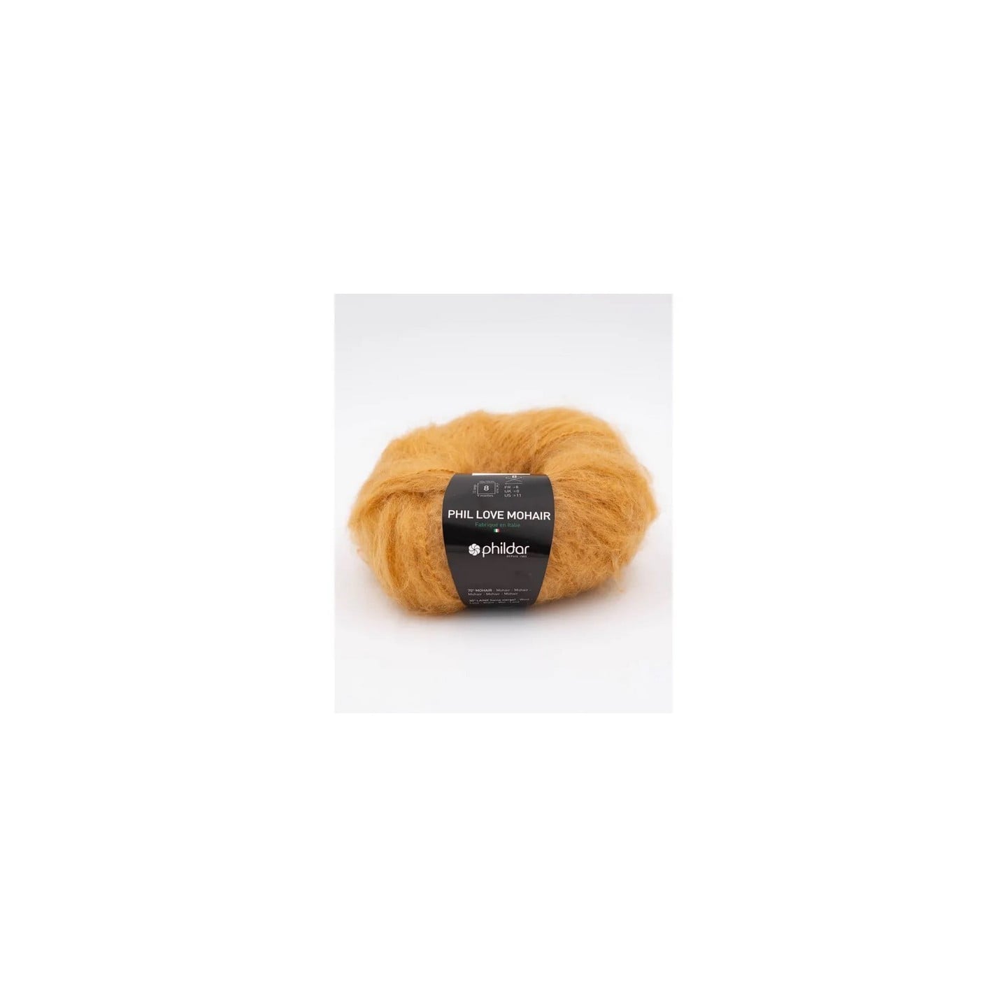 Knitting yarn Phildar Phil Love Mohair Miel