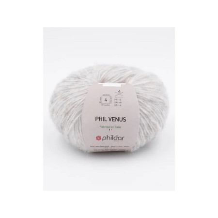 Knitting yarn Phildar Phil Venus Perle