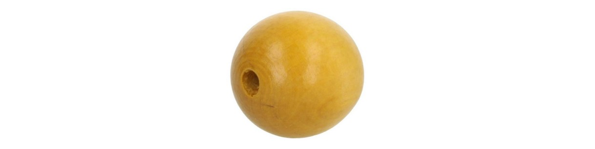 wooden beads