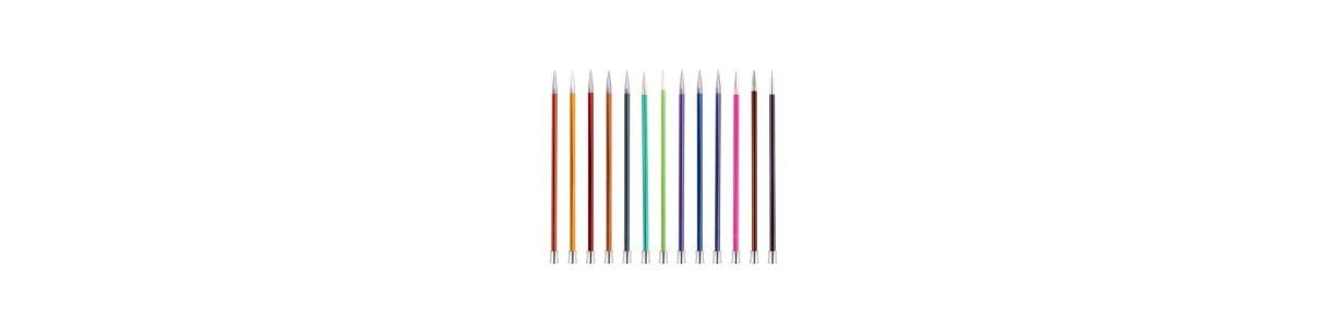 Aiguilles Lana Grossa Rainbow 40 cm | Identiques aux KnitPro Zing