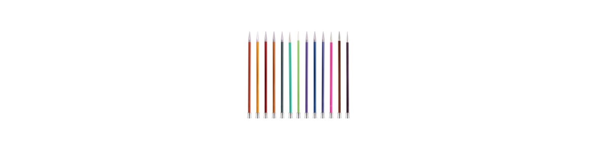 Lana Grossa Rainbow Stricknadeln 40 cm | Wie KnitPro Zing