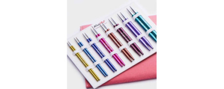 Breinaalden Knitpro Zing Lana Grossa Rainbow rondbreinaalden