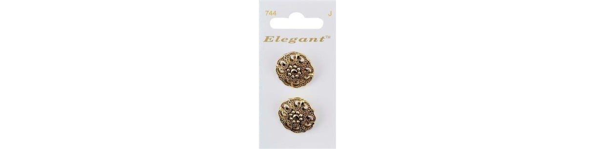 Élégant Groupe J - Boutons Raffinés
