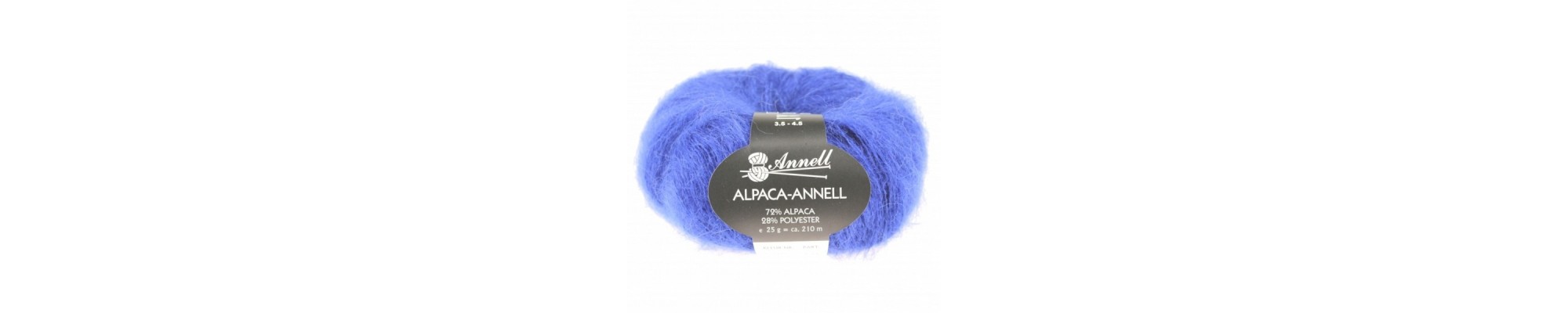 Knitting yarn Alpaca Annell