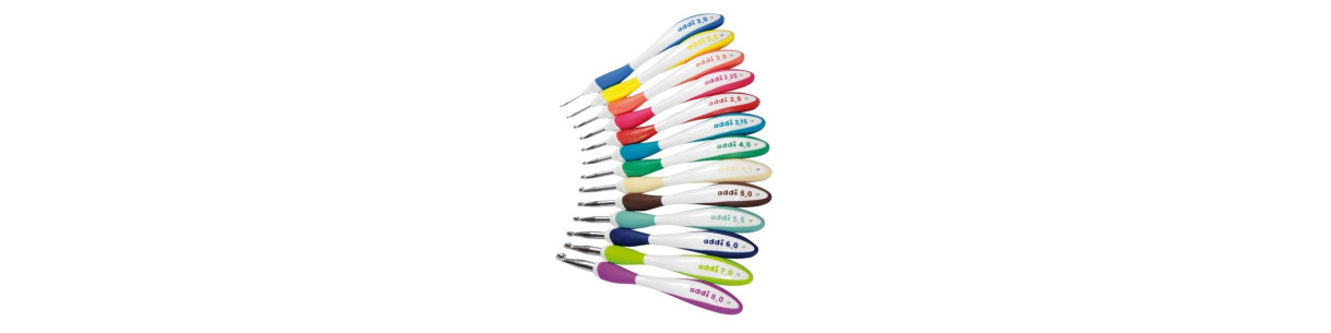 Addi Swing crochet hooks