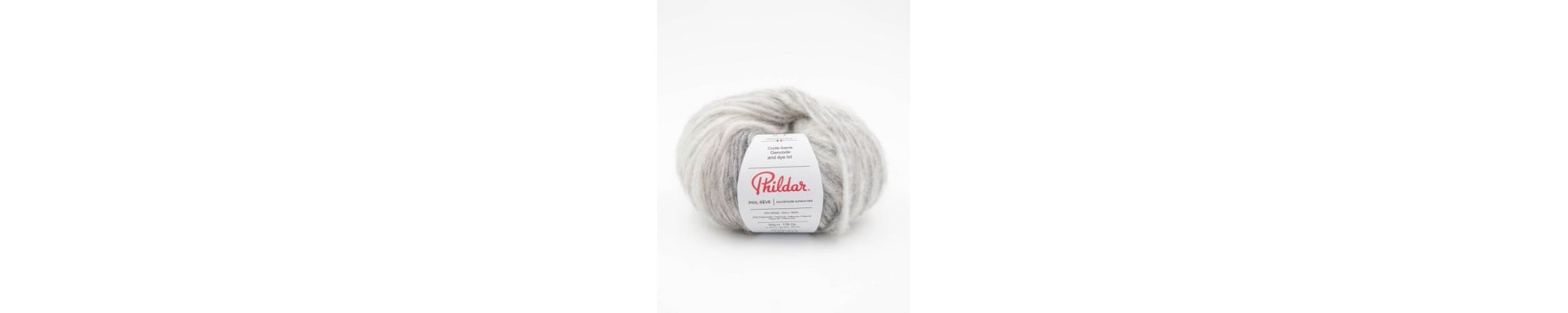 Phil Rêve Breiwol 5mm 50g 150m Alpaca Mix