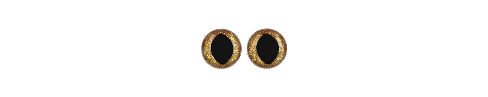 Glitter cat eyes