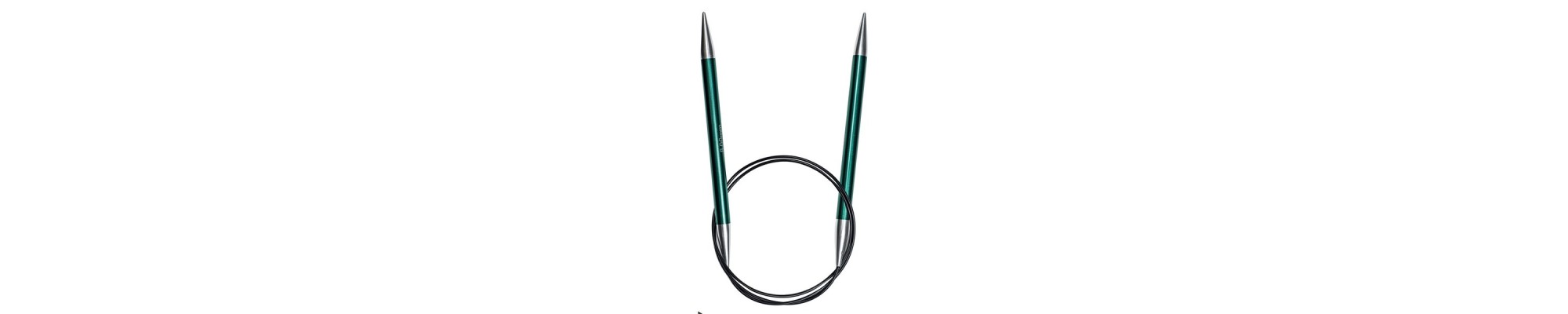 Aluminium circular needles 80 cm