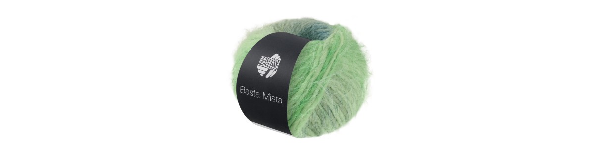 Lana Grossa Basta Mista | Verelana – Fluffy merino effectgaren, naalden 6