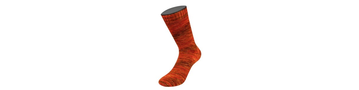 Lana Grossa Meilenweit 100 Sooty – extrafine merino sock yarn, hand-dyed look