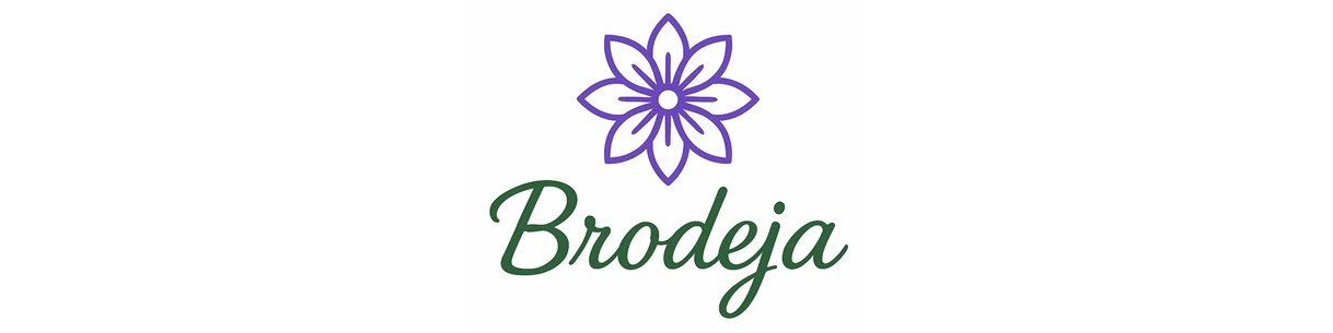 Brodeja borduurpakketten met voorbedrukt Aida
